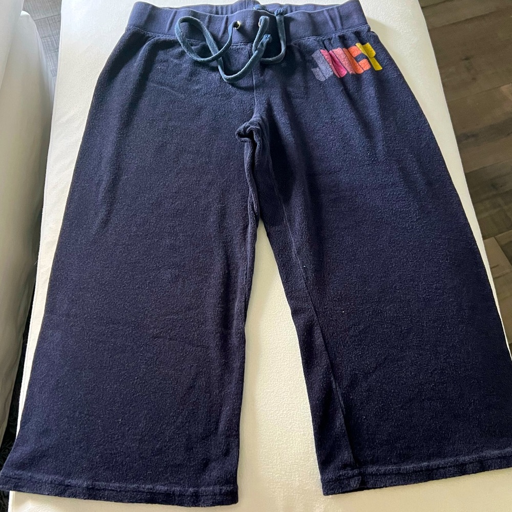 Juicy couture cropped terry sweat pants